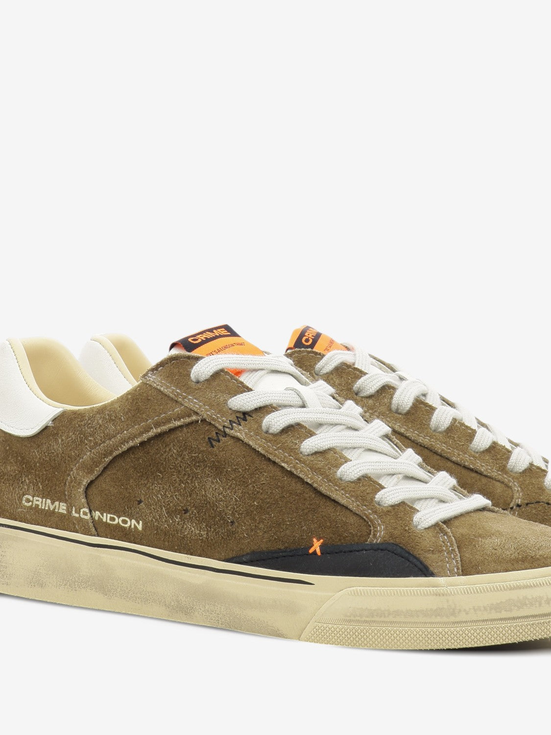 Sneakers Deconstructed brown flame