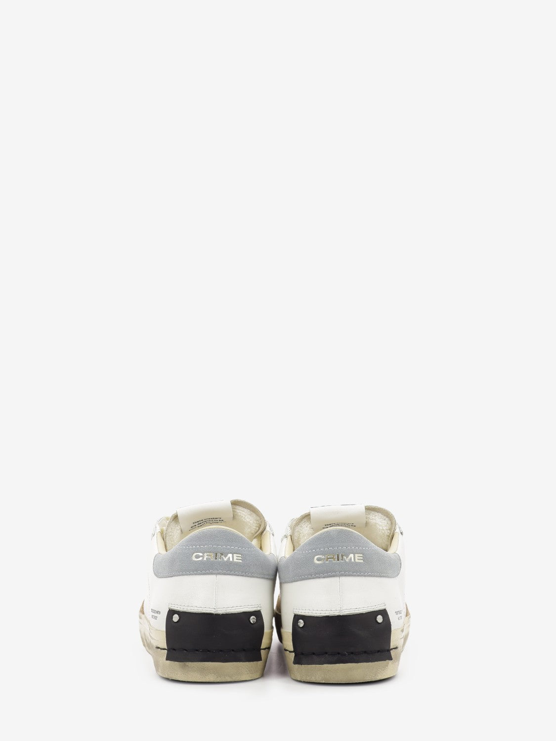 Sneakers Distressed bianco / beige