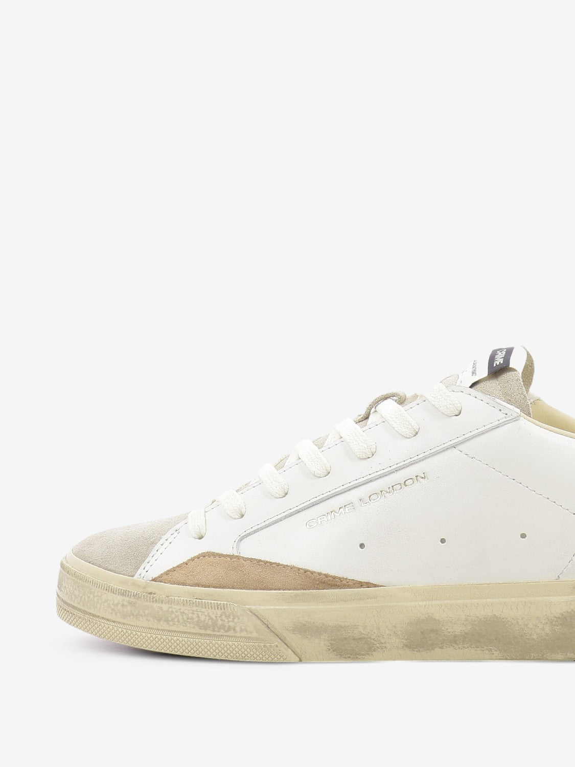 Sneakers Distressed bianco / beige