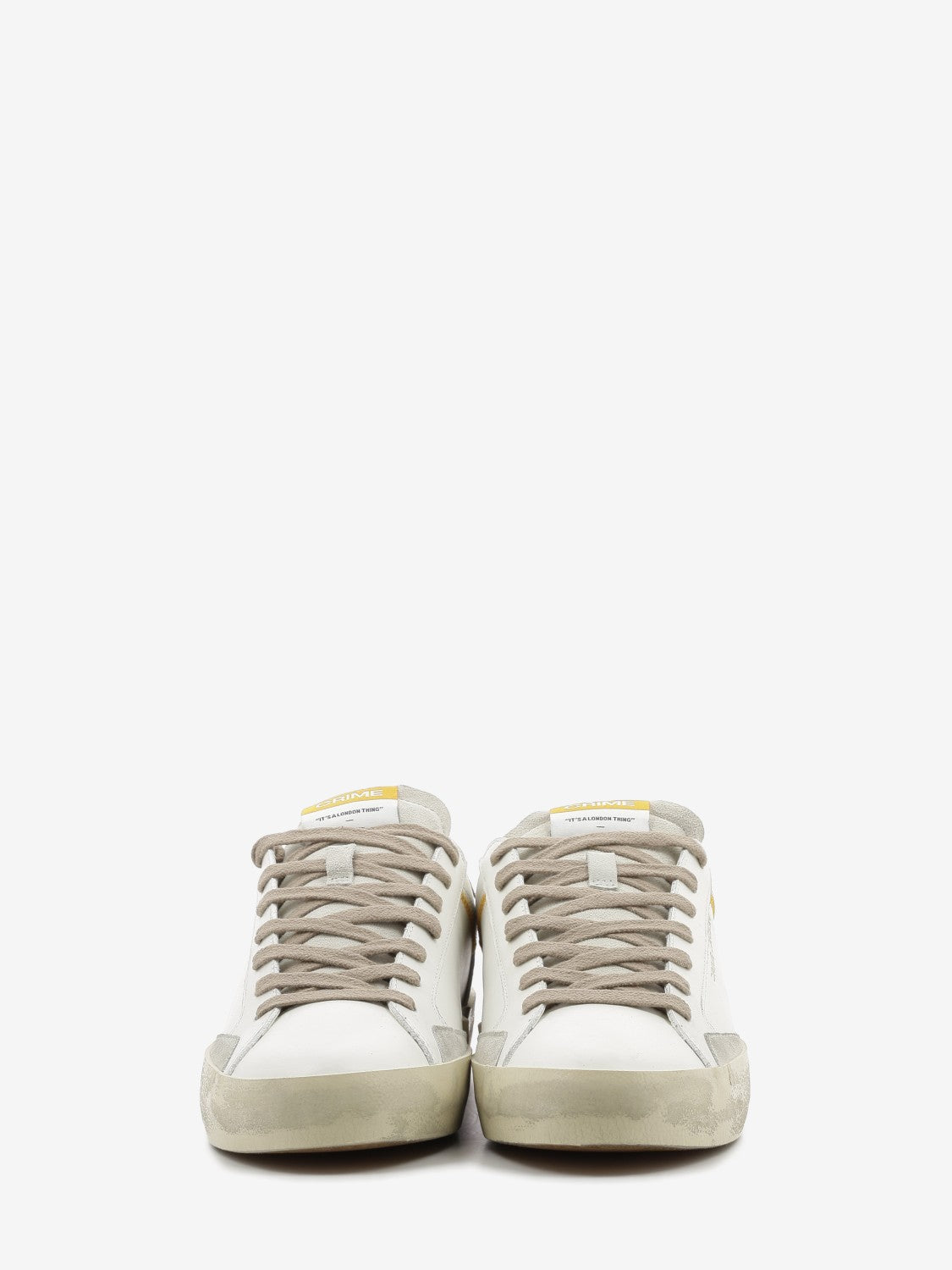 Sneakers Distressed bianco / beige