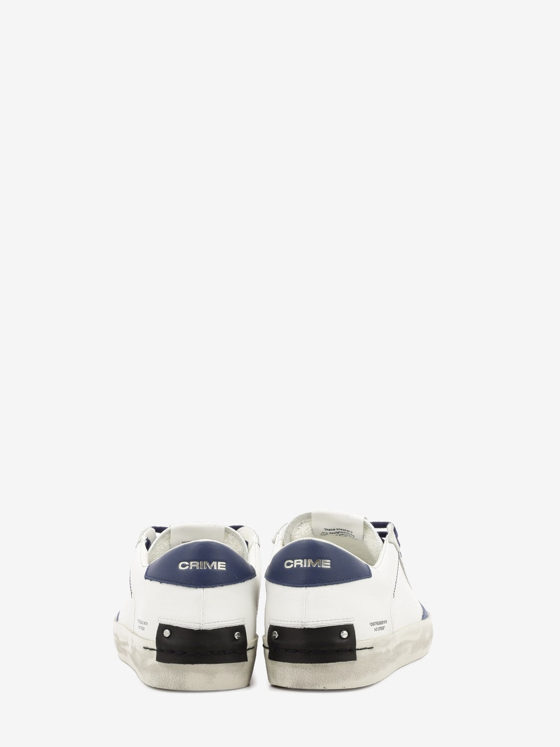 Sneakers Distressed bianco / blu