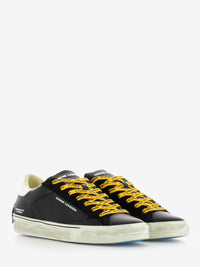 Sneakers Distressed in pelle black
