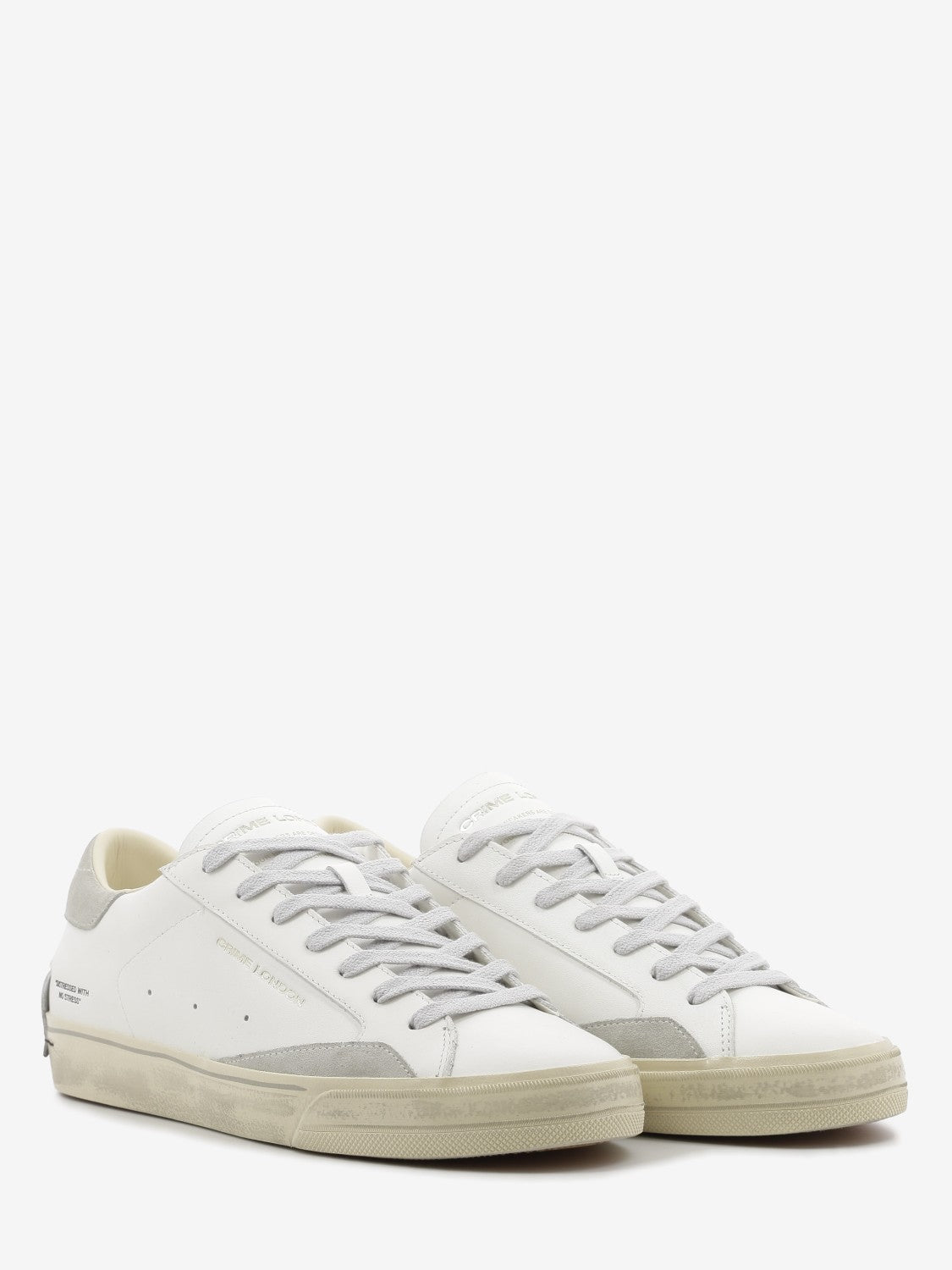 Sneakers Distressed LO bianche