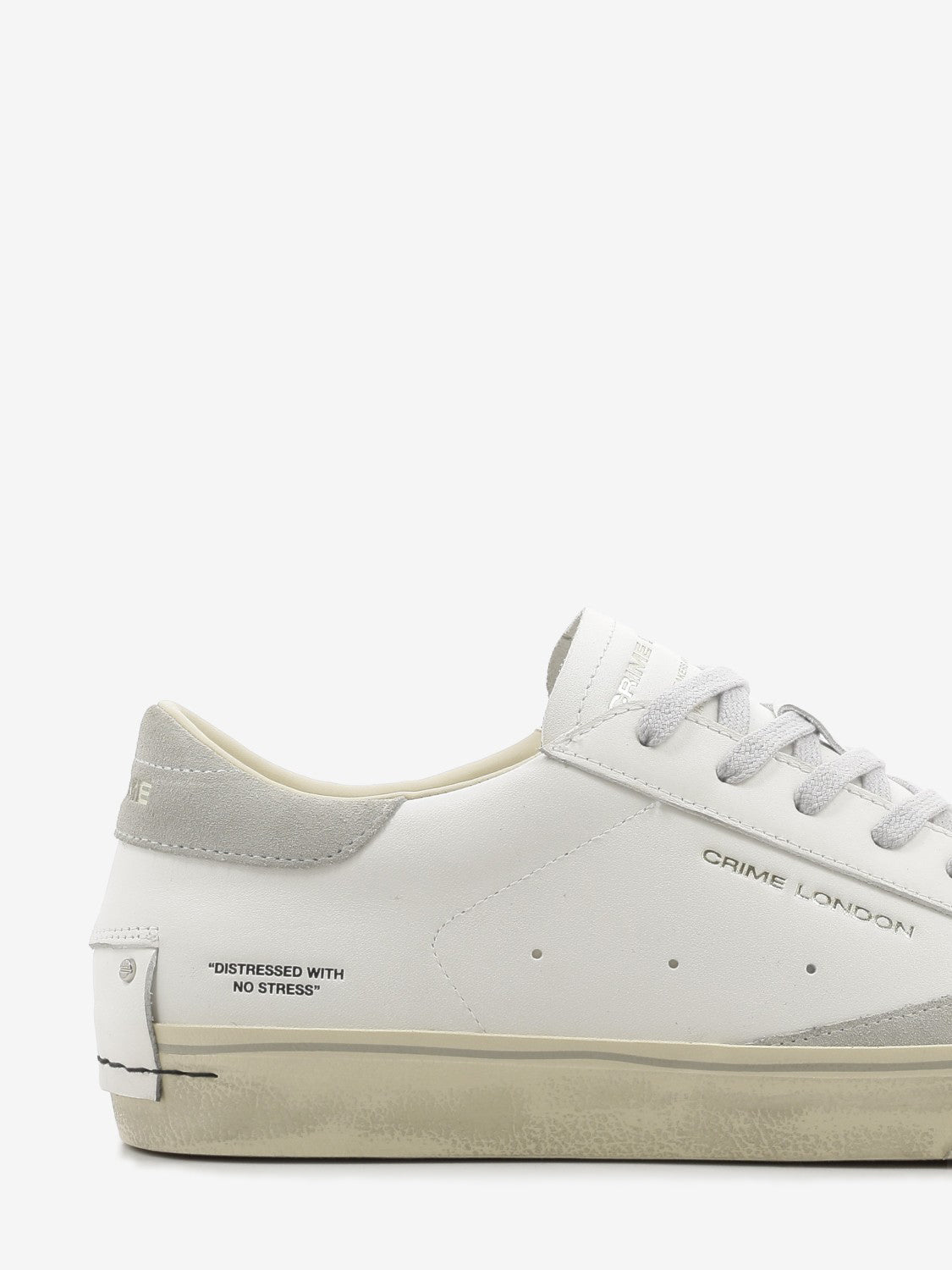 Sneakers Distressed LO bianche