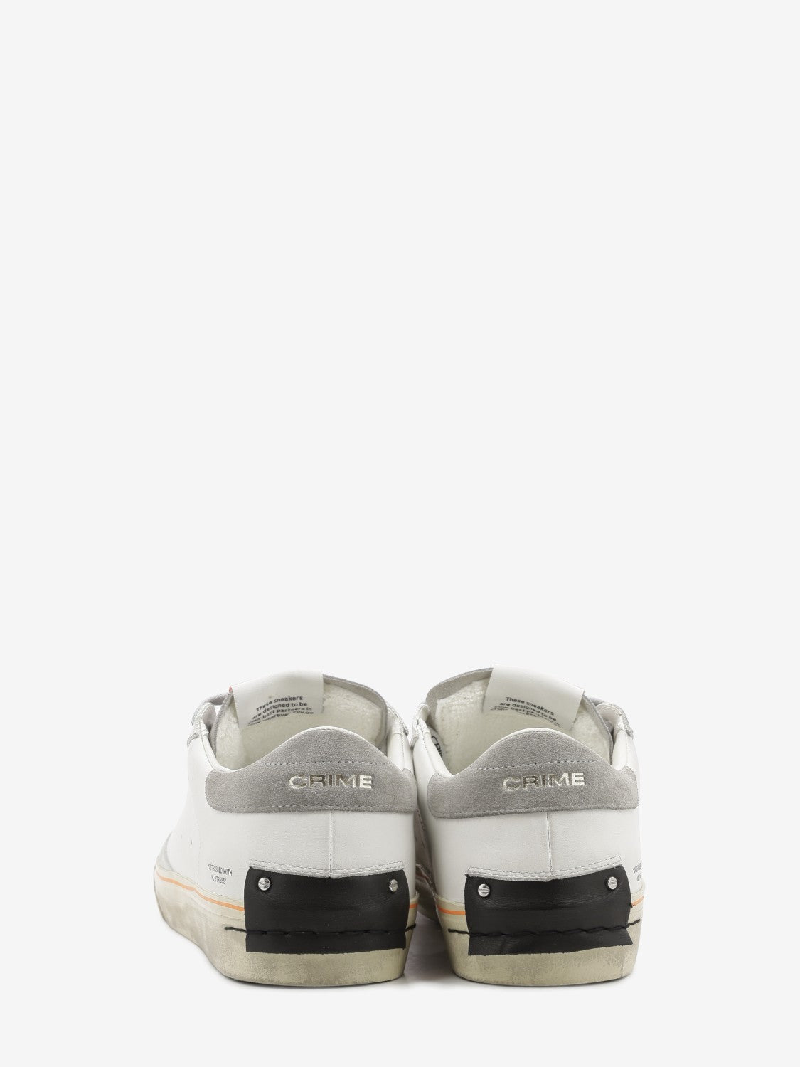 Distressed LO Sneakers white / grey