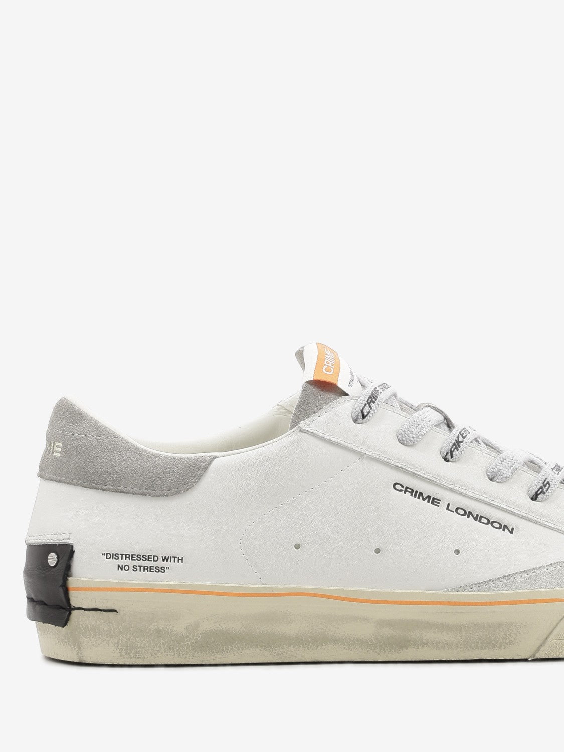 Distressed LO Sneakers white / grey