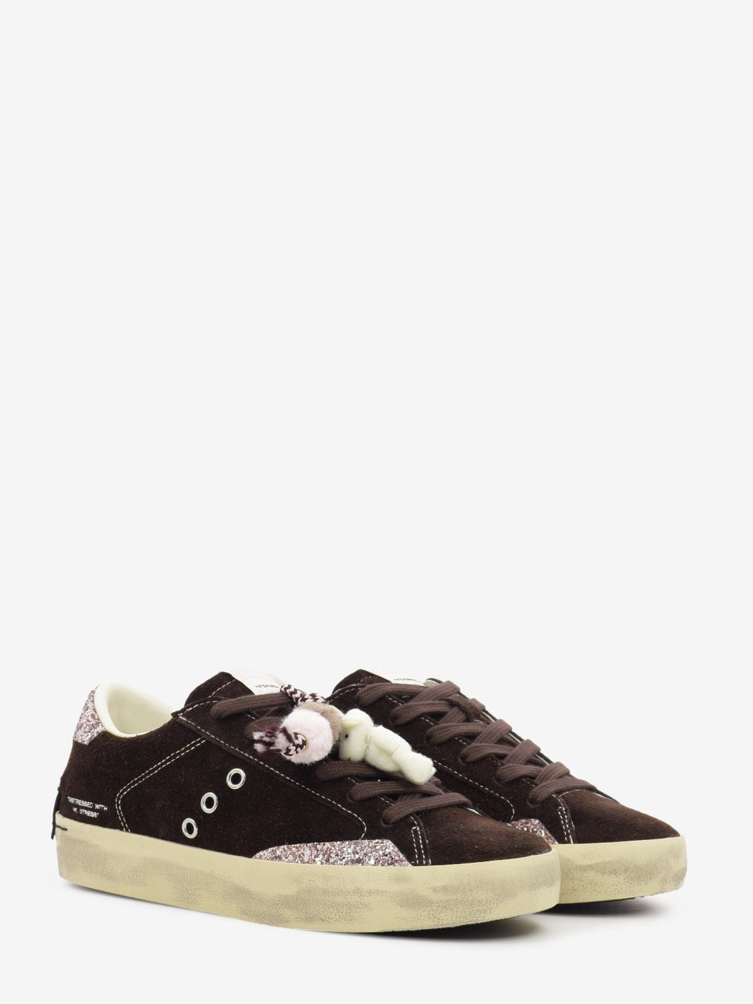 Sneakers Distressed teddy brownie