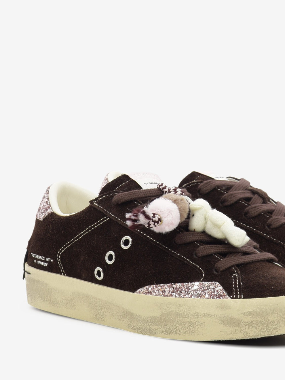 Sneakers Distressed teddy brownie