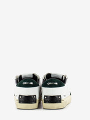 CRIME - Sneaker Distressed white / green