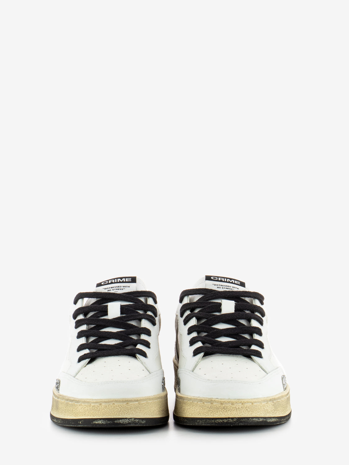 Sneakers Chelsea bianche con glitter