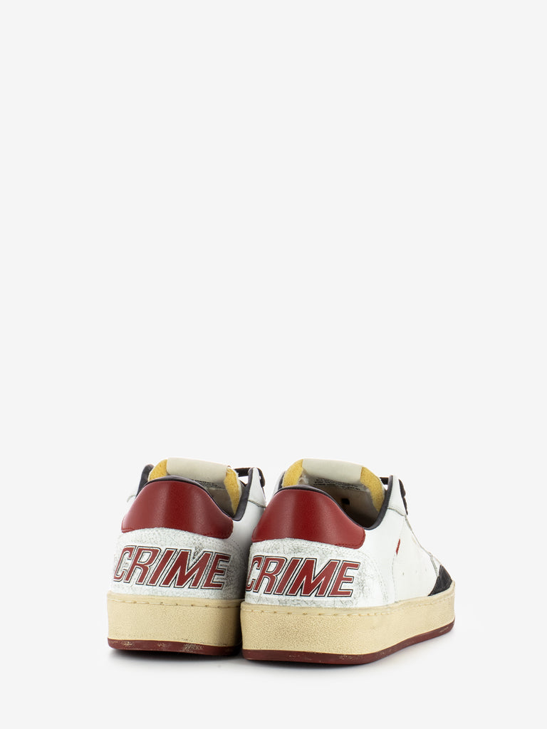 CRIME - Sneakers Chelsea white / red