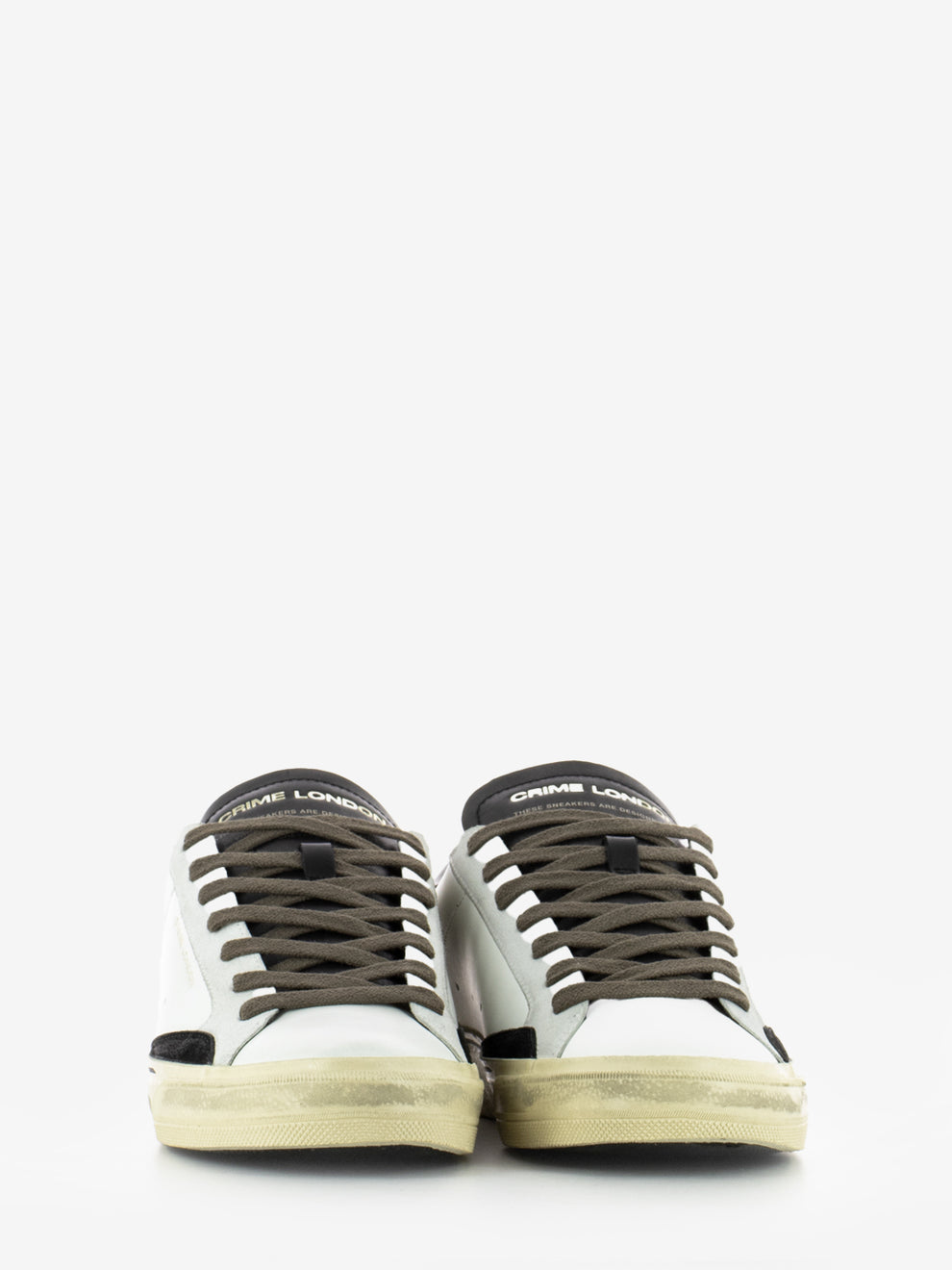Distressed 2.0 white sneakers