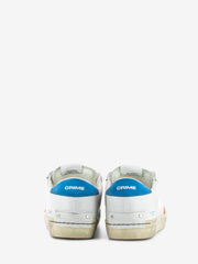 CRIME - Sneakers Distressed bianco / azzurro