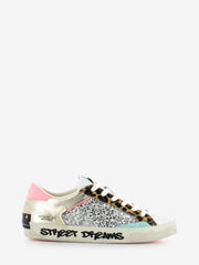 CRIME - Sneakers Distressed bianco / multicolor