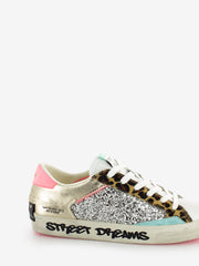 CRIME - Sneakers Distressed bianco / multicolor