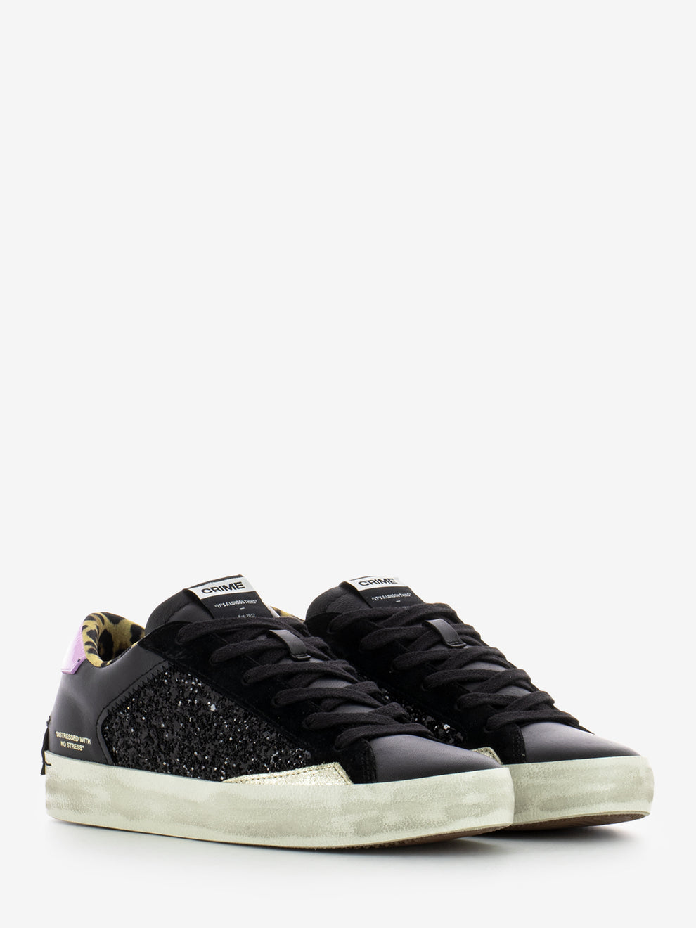 Sneakers Distressed black