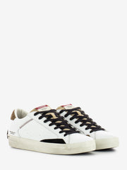 CRIME - Sneakers distressed white / brown