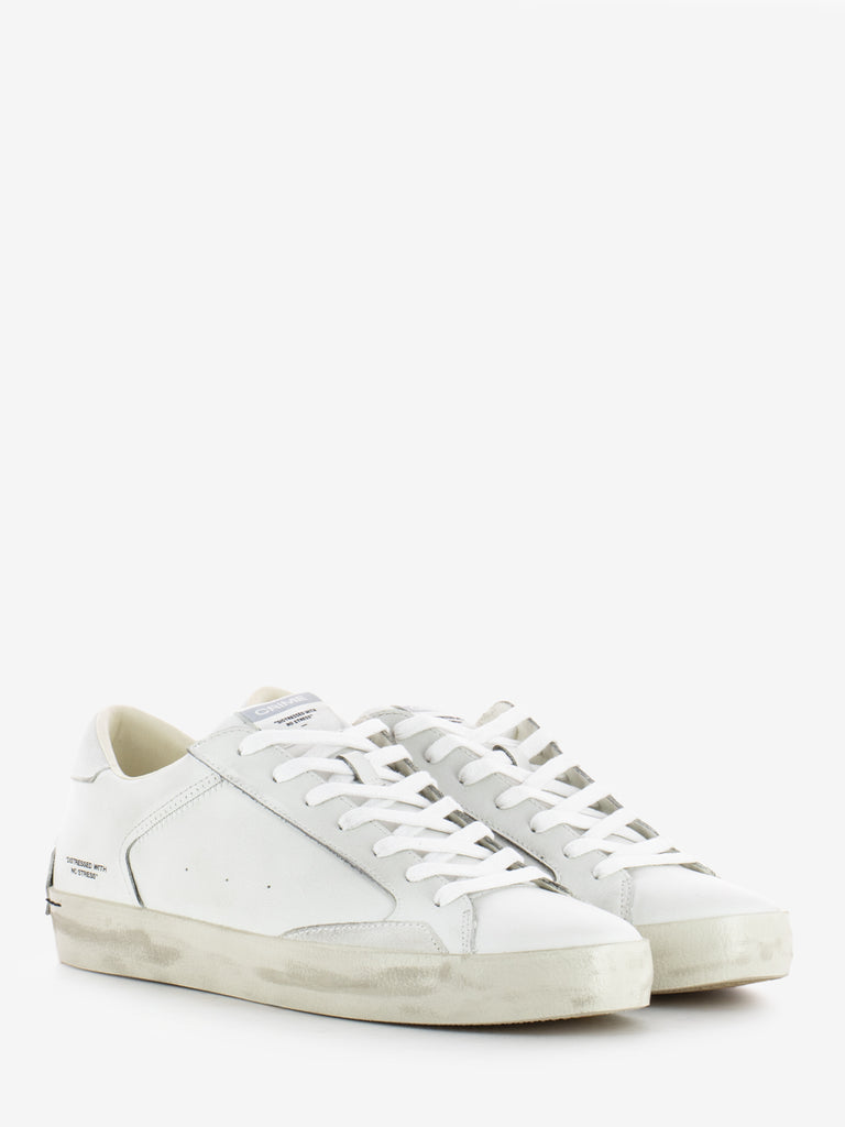 CRIME - Sneakers Distressed white