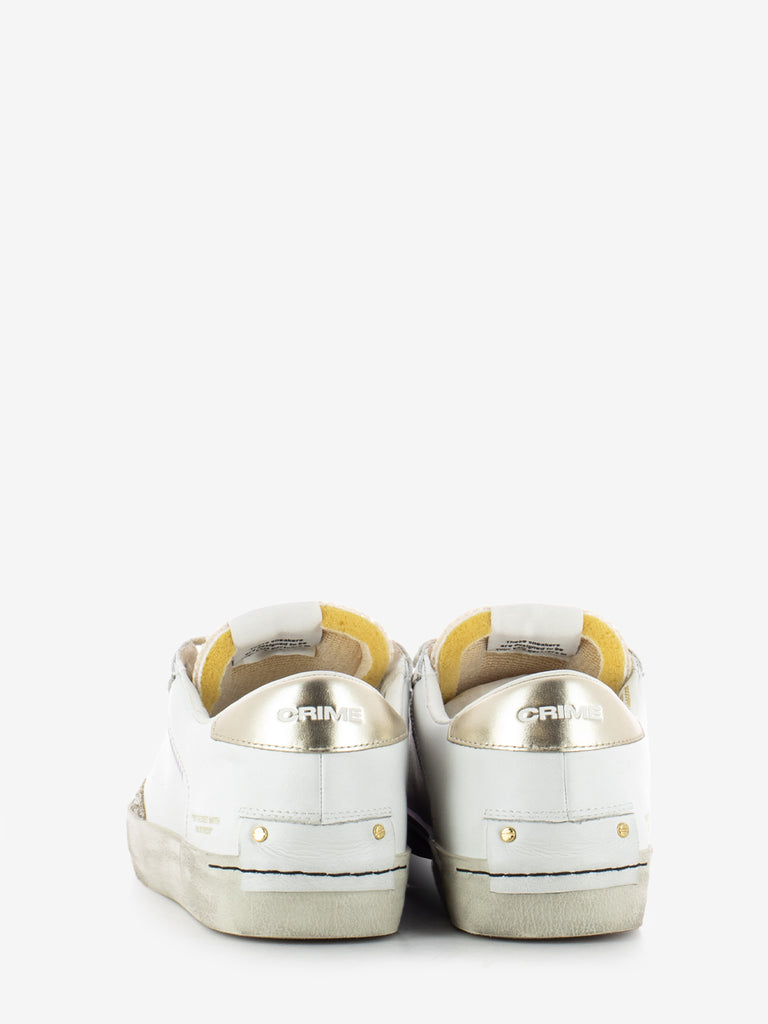 CRIME - Sneakers Distressed white