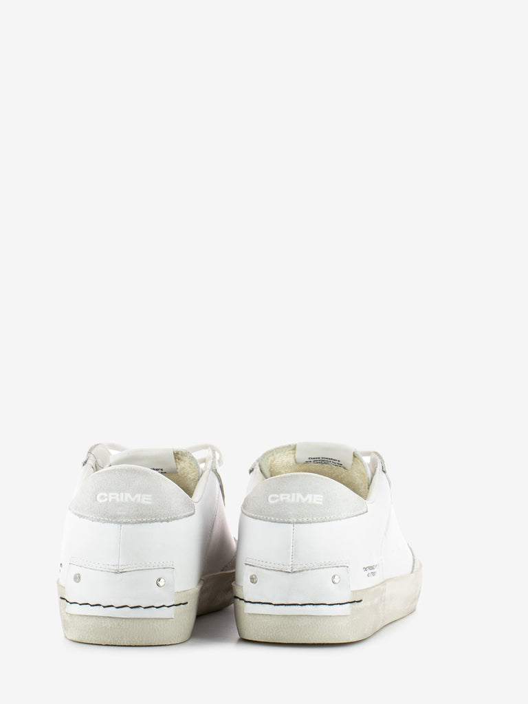 CRIME - Sneakers Distressed white