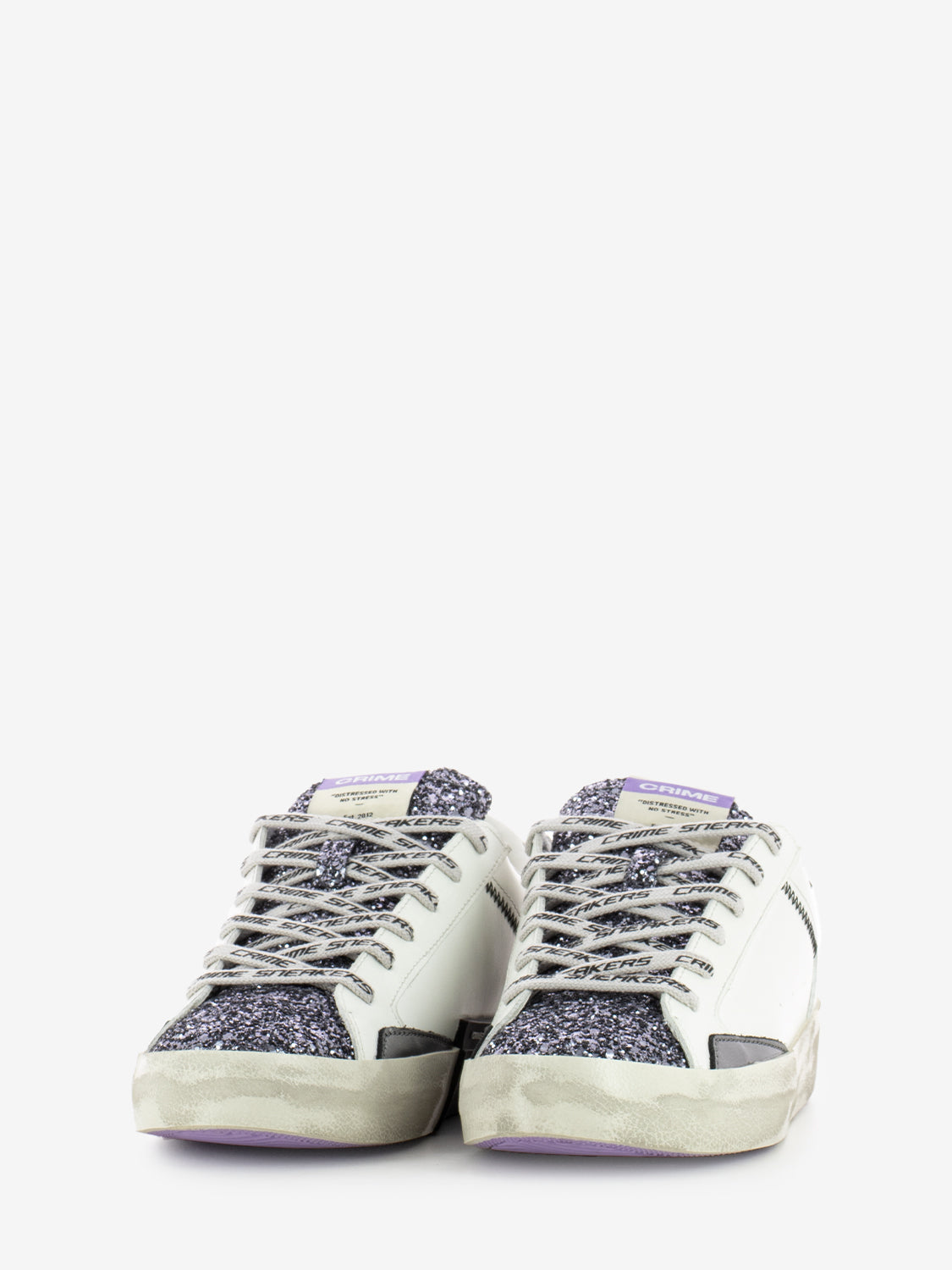 Sneakers distressed white