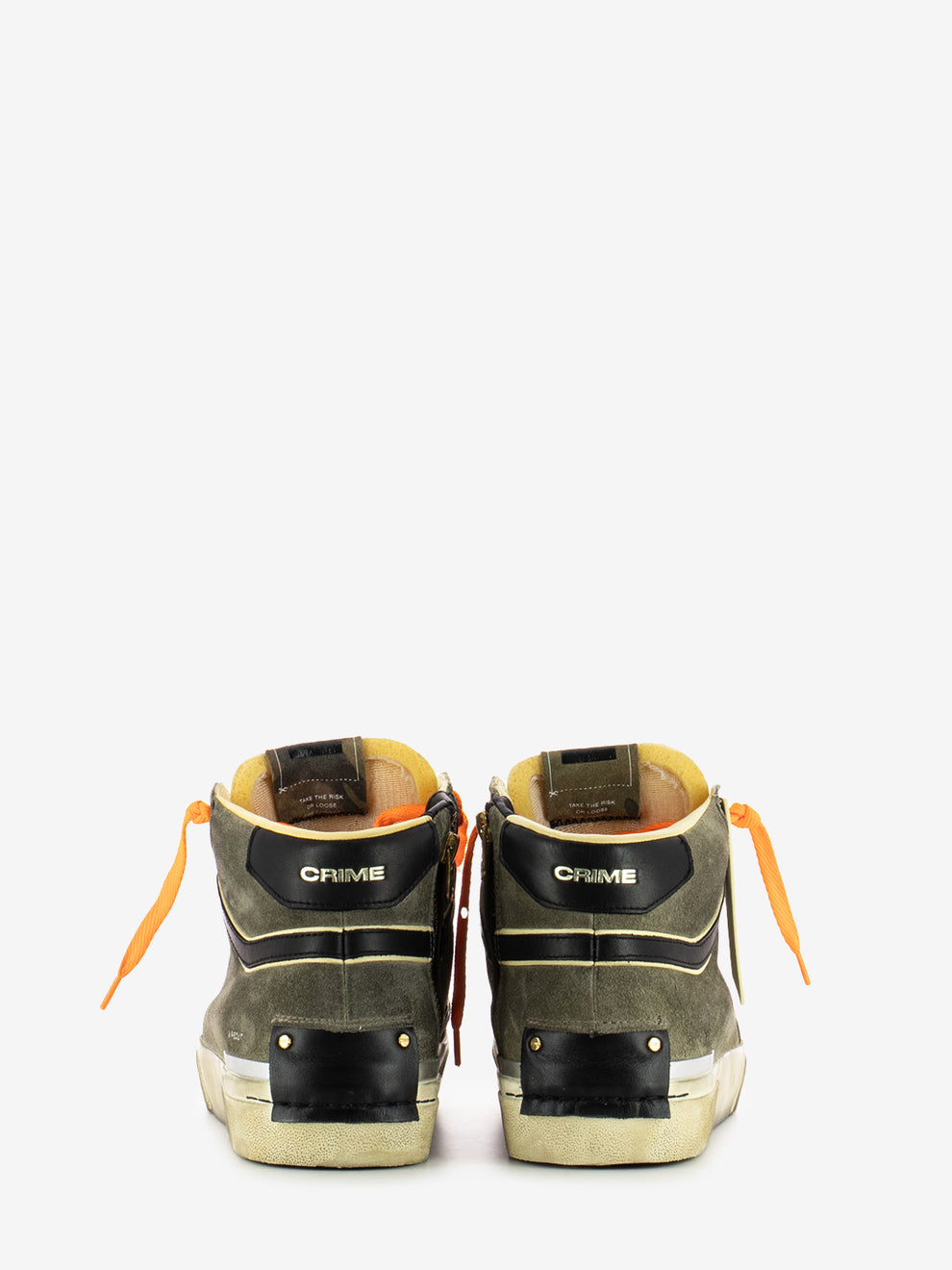 Brown Recut High Sneakers