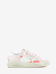CRIME - Sneakers Sk8 deluxe bianco / rosa