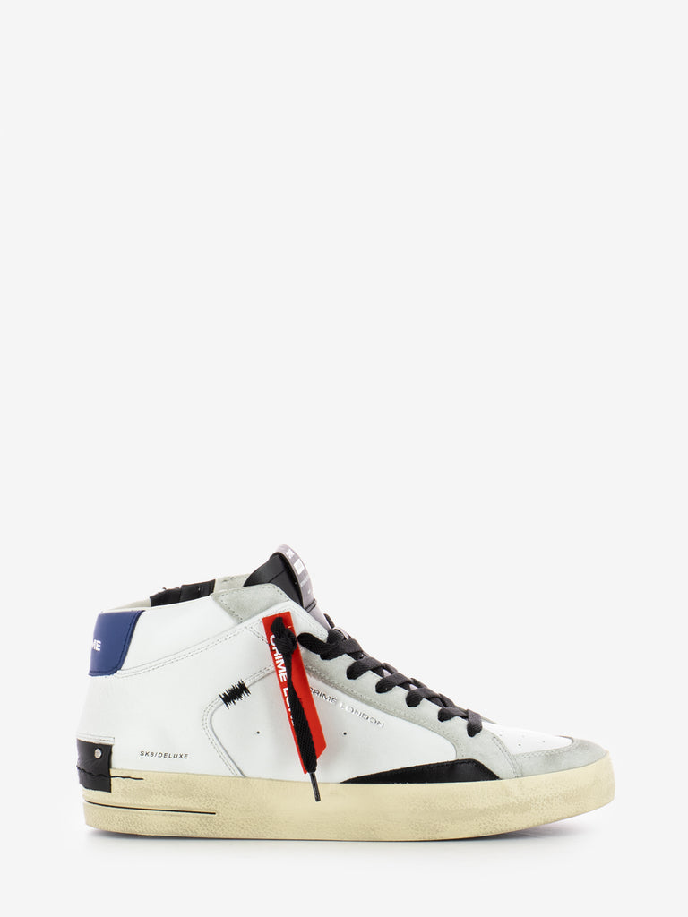 CRIME - Sneakers Sk8 Deluxe mid white