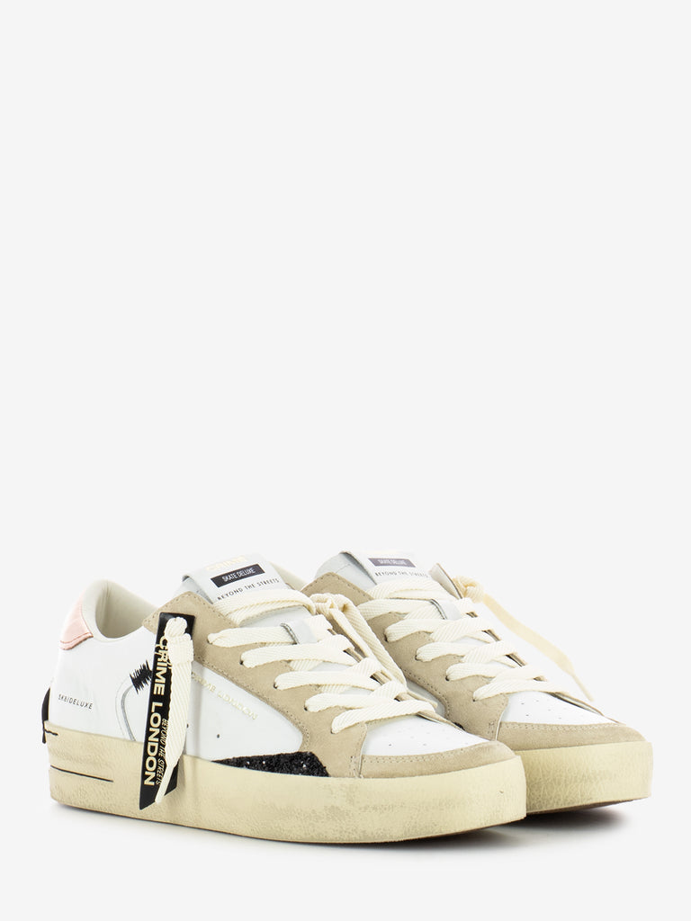 CRIME - Sneakers Sk8 deluxe white