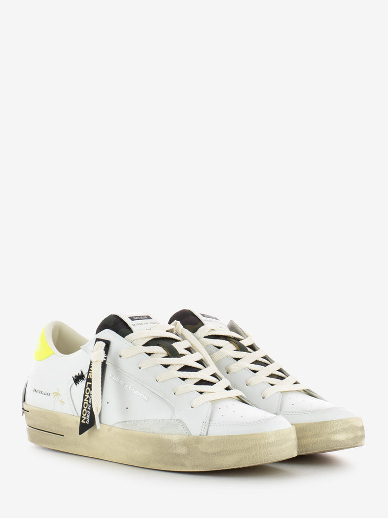 CRIME - Sneakers Sk8 Deluxe white / black