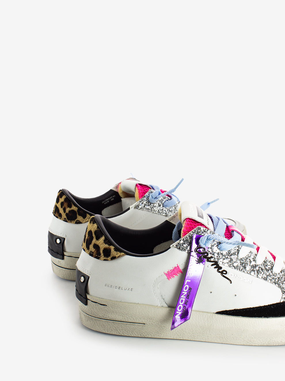 Sneakers SK8 deluxe white / glitter