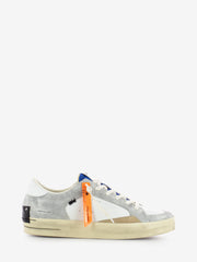 CRIME - Sneakers Sk8 Deluxe white / grey / blu