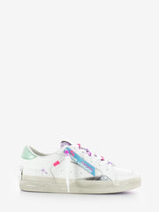 CRIME - Sneakers SK8 deluxe white / lilac