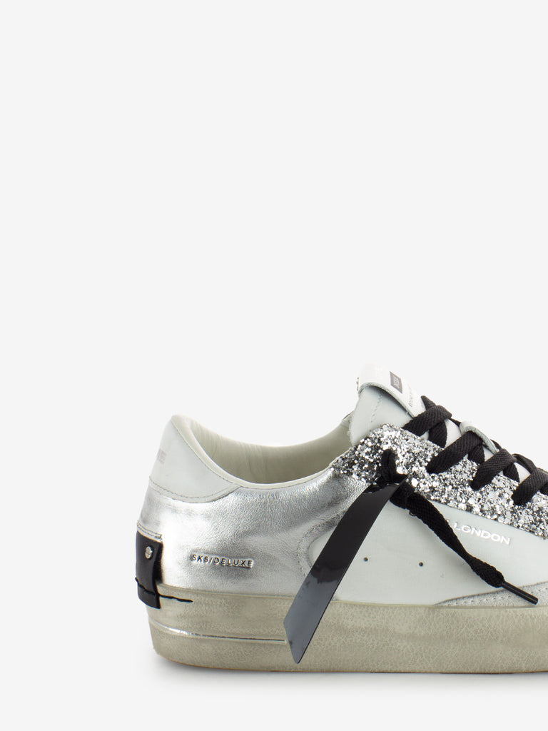 CRIME - Sneakers Sk8 Deluxe white / silver