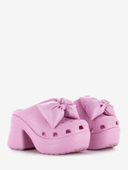 CROCS - Siren Bow Clog pink tweed