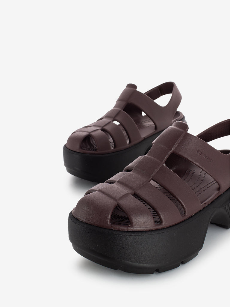 CROCS - Stomp Fisherman sandal mocha