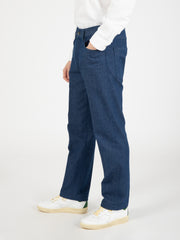 CRUNA - Pantaloni Venice denim avio