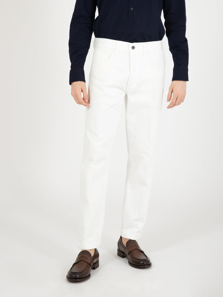 CRUNA - Pantaloni Venice denim burro