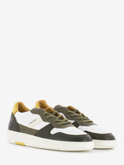 D.A.T.E. - Court 2.0 vintage calf white / army