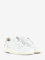 D.A.T.E. - Court calf white / pink