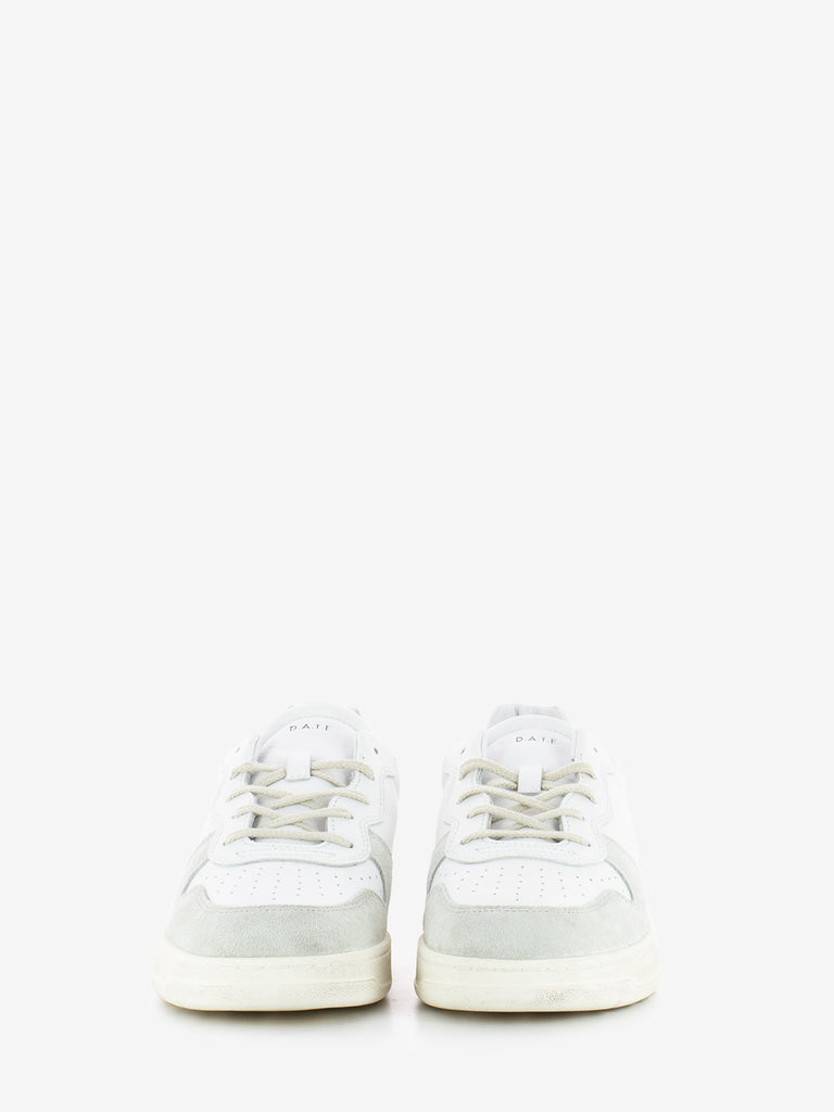 D.A.T.E. - Court vintage calf white