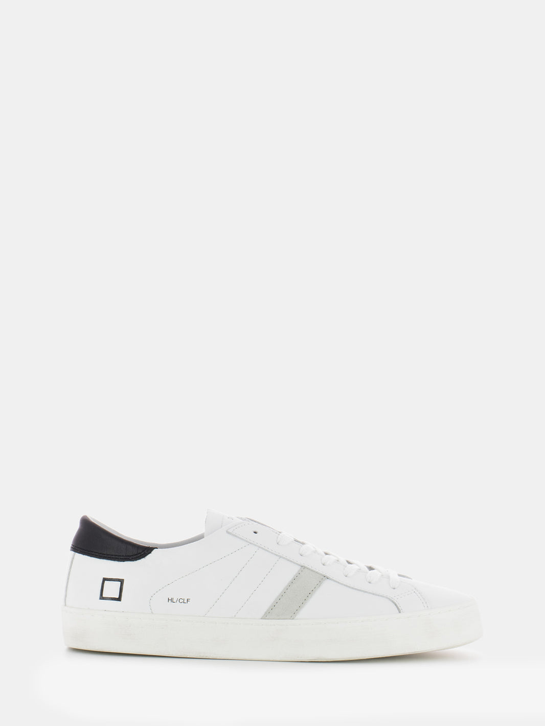 Hill low calf white / black