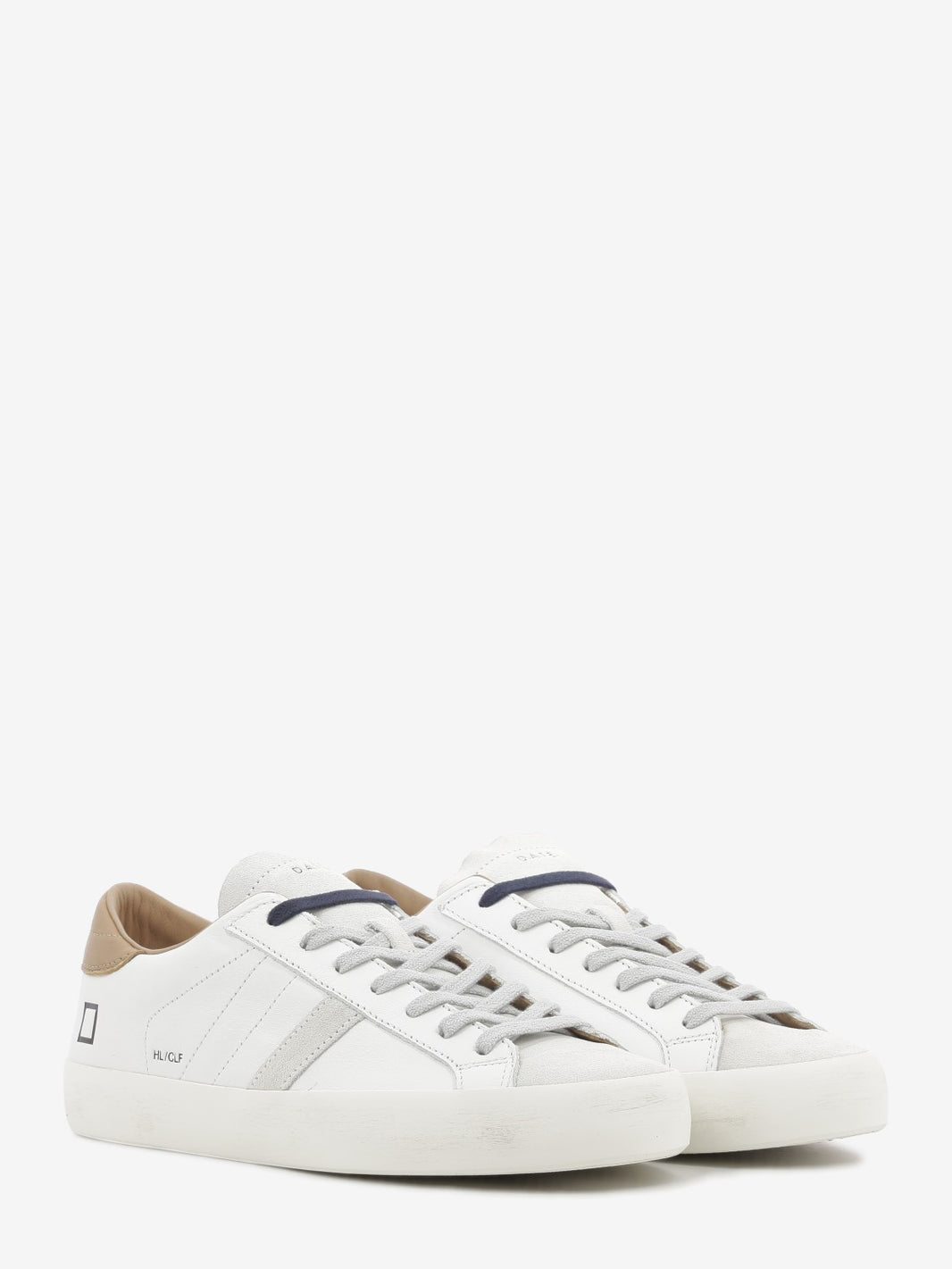 Hill Low Calf white / cuoio