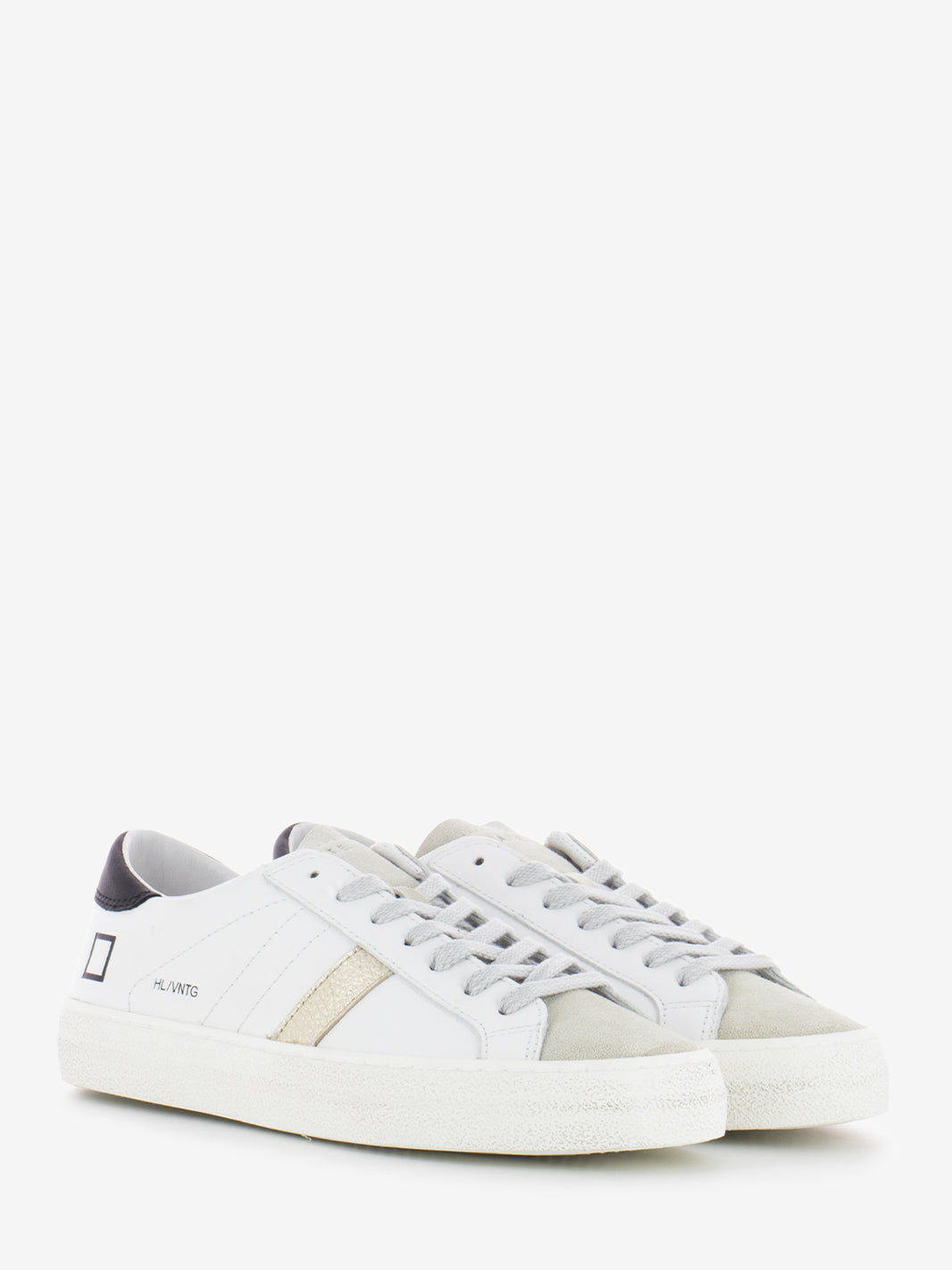 Hill low vintage calf white / platinum