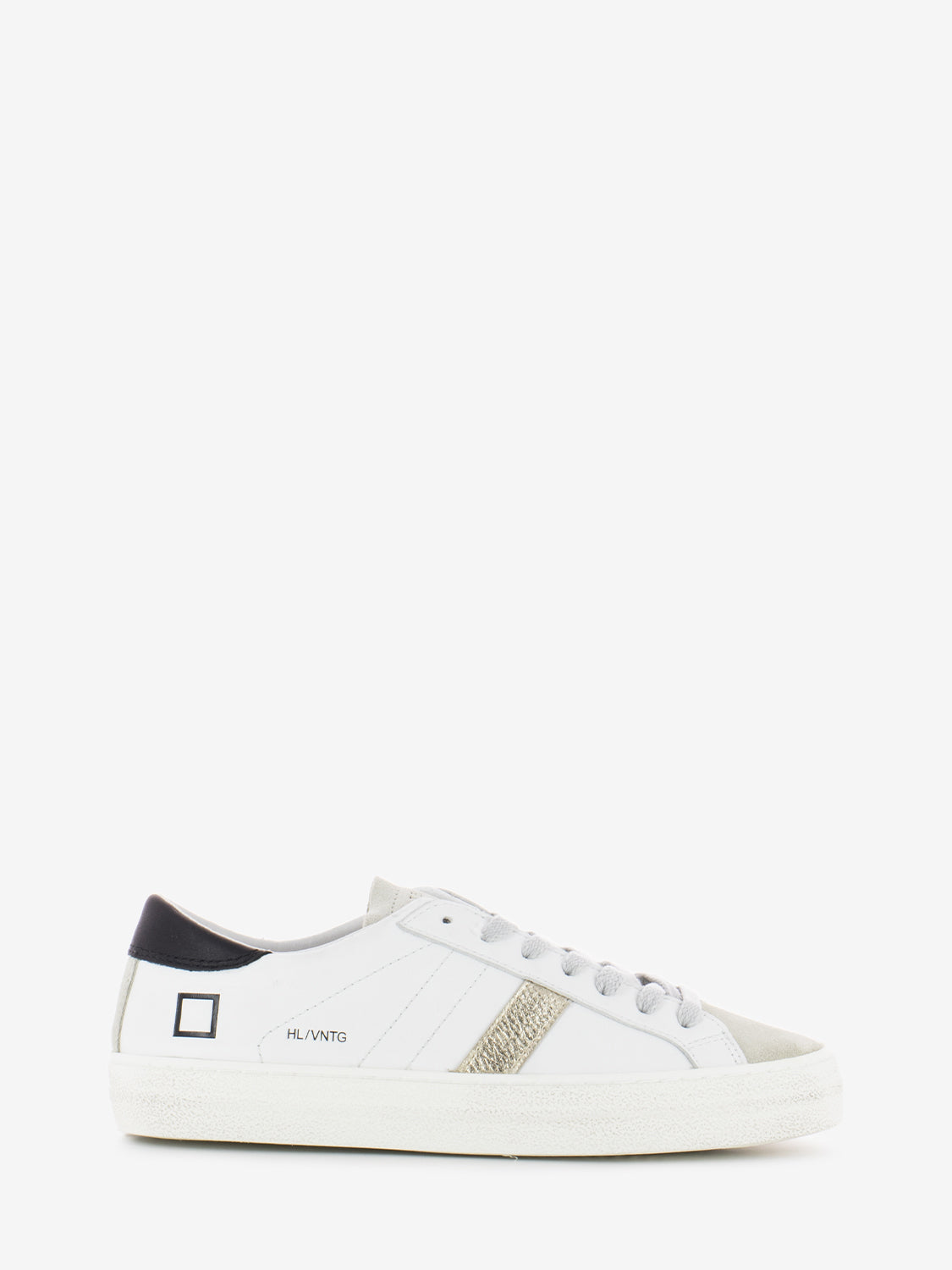 Hill low vintage calf white / platinum