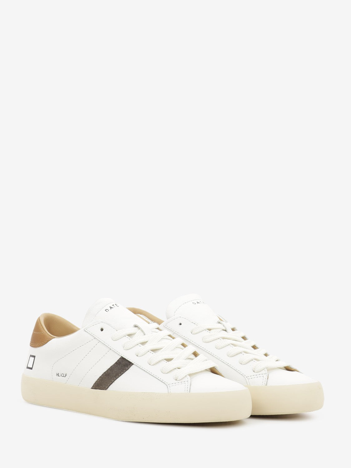 Hill Low Calf white / tan