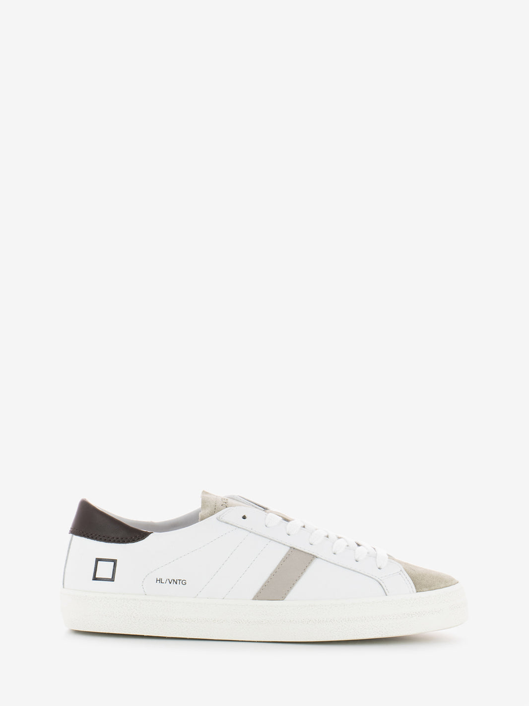 Hill low calf white / testa di moro