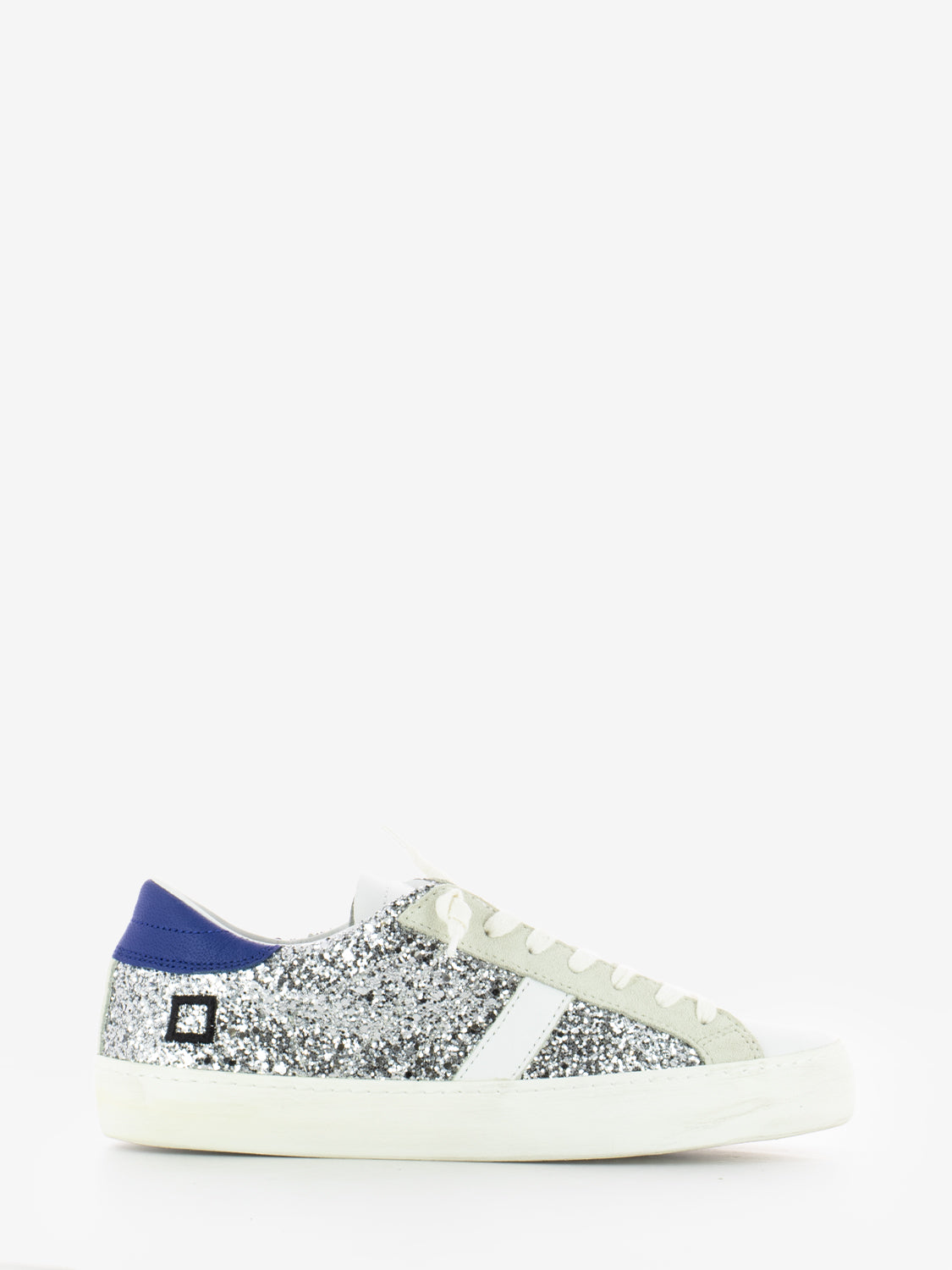 Hill low glitter silver