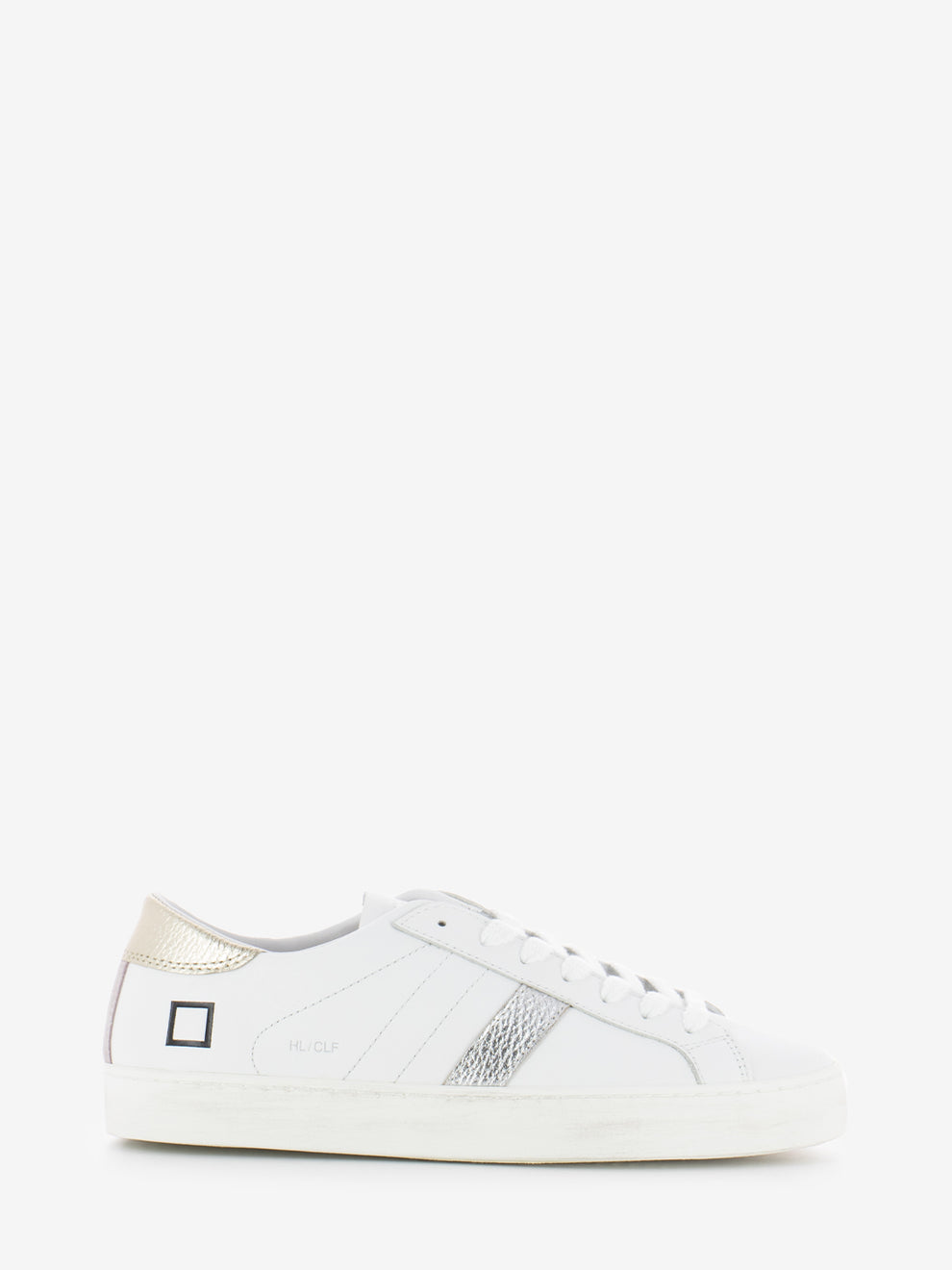 Hill low vintage calf white / platinum