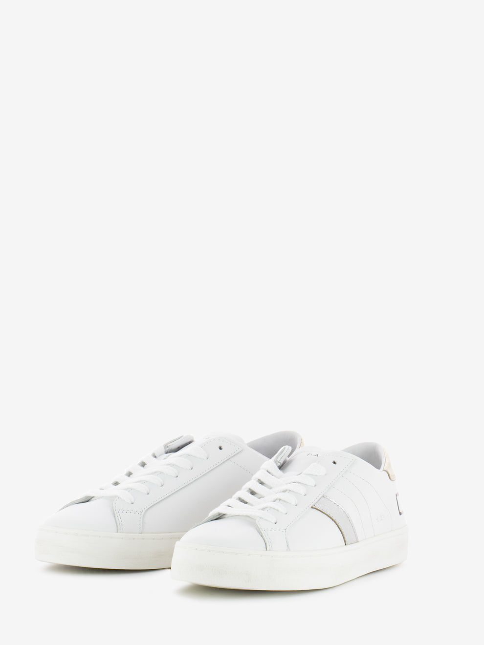 Hill low vintage calf white / platinum